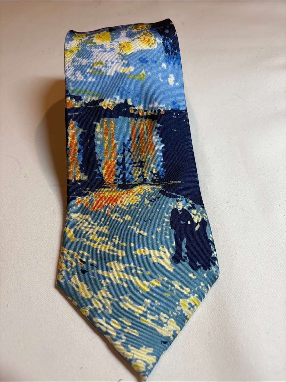 Wild Ties Vincent Van Gogh Now get With Stars Silk Tie